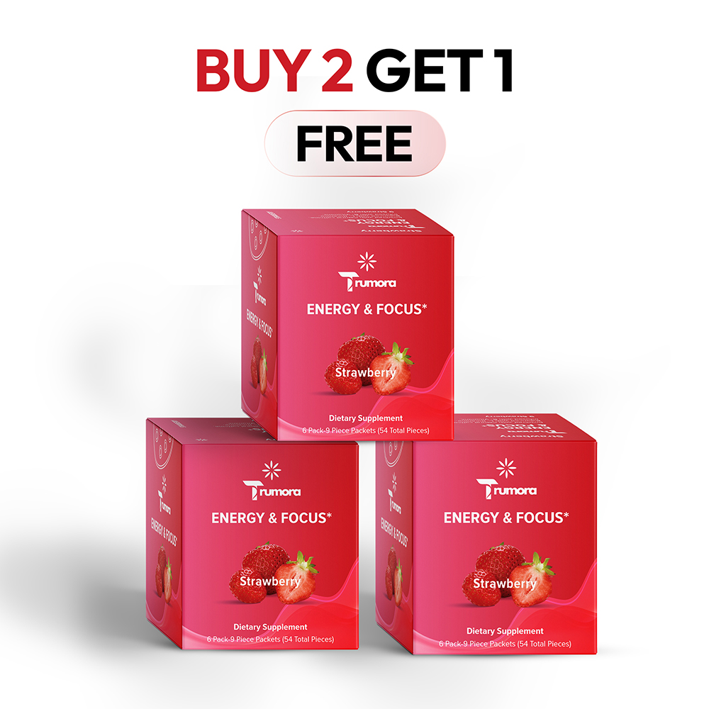Trumora Energy & Focus™-Strawberry