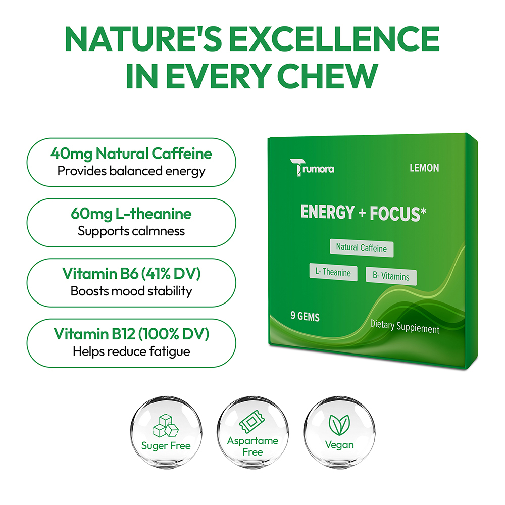 Trumora Energy & Focus™-Lemon