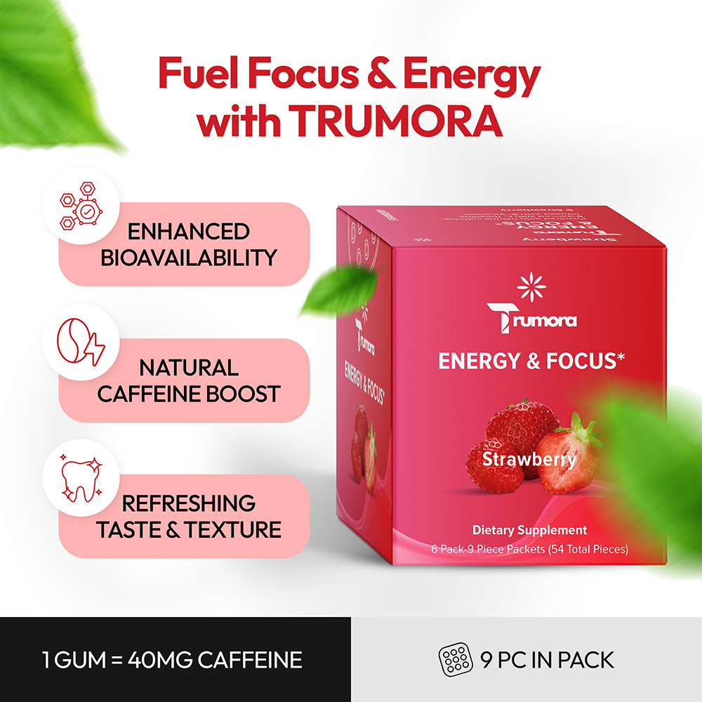 Trumora Energy & Focus™-Strawberry
